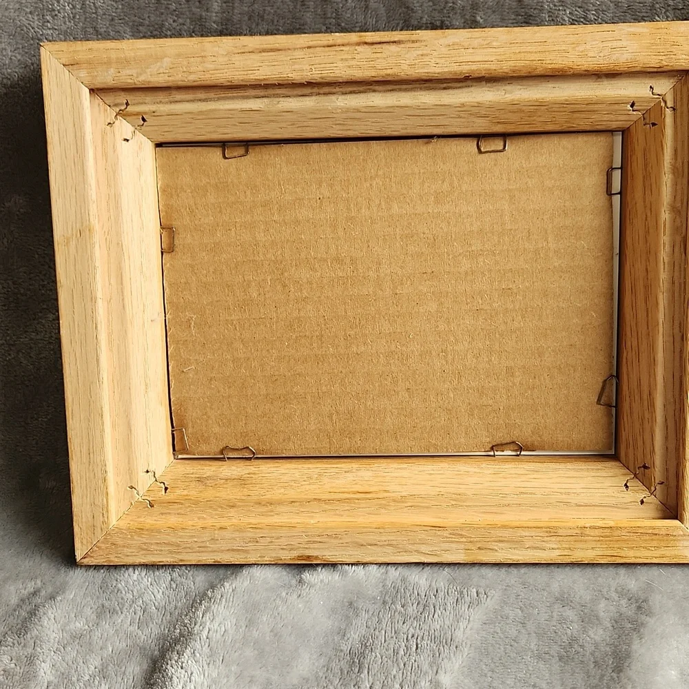 Rustic Wooden Framed Home/Laundry Room Accent Set